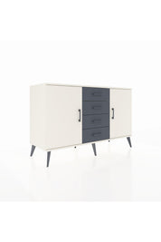 Kronos Konsol 4 Raflı 4 Çekmeceli 2 Kapaklı 132x59x83 - S606M017V05C