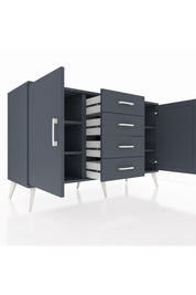 Kronos Konsol 4 Raflı 4 Çekmeceli 2 Kapaklı 132x59x83 - S606M017V17C