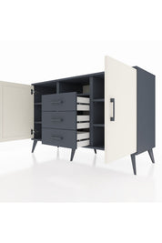 Kronos Konsol 5 Raflı 3 Çekmeceli 2 Kapaklı 132x59x83 - S606M018V14C