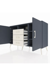 Kronos Konsol 5 Raflı 3 Çekmeceli 2 Kapaklı 132x59x83 - S606M018V16C