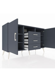 Kronos Konsol 5 Raflı 3 Çekmeceli 2 Kapaklı 132x59x83 - S606M018V17C