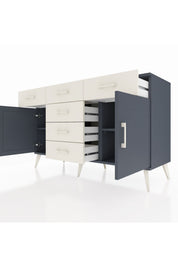 Kronos Konsol 2 Raflı 6 Çekmeceli 2 Kapaklı 132x59x83 - S606M020V16C