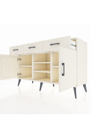 Kronos Konsol 4 Raflı 3 Çekmeceli 2 Kapaklı 132x59x83 - S606M021V04C