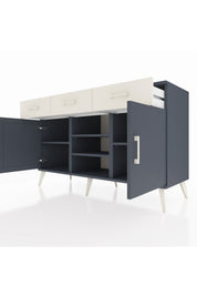 Kronos Konsol 4 Raflı 3 Çekmeceli 2 Kapaklı 132x59x83 - S606M021V16C
