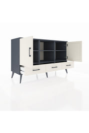 Kronos Konsol 6 Raflı 3 Çekmeceli 3 Kapaklı 132x59x83 - S606M023V13C