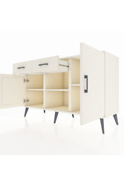 Kronos Konsol 3 Raflı 2 Çekmeceli 3 Kapaklı 132x59x83 - S606M025V04C
