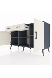 Kronos Konsol 3 Raflı 2 Çekmeceli 3 Kapaklı 132x59x83 - S606M025V13C
