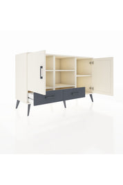 Kronos Konsol 5 Raflı 2 Çekmeceli 3 Kapaklı 132x59x83 - S606M026V05C