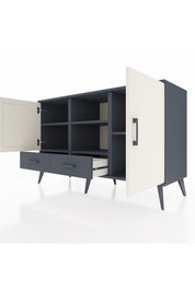 Kronos Konsol 5 Raflı 2 Çekmeceli 3 Kapaklı 132x59x83 - S606M026V14C