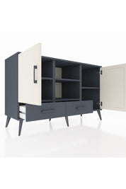 Kronos Konsol 5 Raflı 2 Çekmeceli 3 Kapaklı 132x59x83 - S606M026V14C