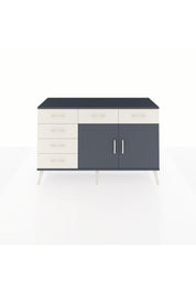 Kronos Konsol 2 Raflı 6 Çekmeceli 2 Kapaklı 132x59x83 - S606M028V16C