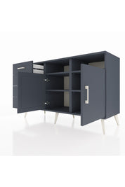 Kronos Konsol 4 Raflı 4 Çekmeceli 2 Kapaklı 132x59x83 - S606M029V17C