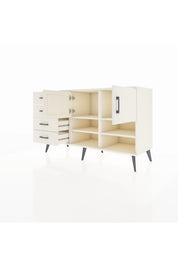 Kronos Konsol 4 Raflı 4 Çekmeceli 2 Kapaklı 132x59x83 - S606M031V04C