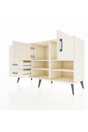 Kronos Konsol 4 Raflı 4 Çekmeceli 2 Kapaklı 132x59x83 - S606M031V04C