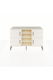 Kronos Konsol 5 Raflı 4 Kapaklı 132x59x83 - S606M034V04C