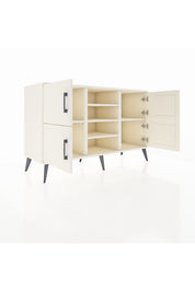 Kronos Konsol 5 Raflı 4 Kapaklı 132x59x83 - S606M034V04C
