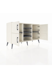 Kronos Konsol 5 Raflı 4 Kapaklı 132x59x83 - S606M034V05C
