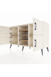 Kronos Konsol 5 Raflı 4 Kapaklı 132x59x83 - S606M034V06C