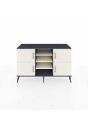 Kronos Konsol 5 Raflı 4 Kapaklı 132x59x83 - S606M034V13C