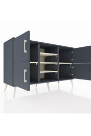 Kronos Konsol 5 Raflı 4 Kapaklı 132x59x83 - S606M034V16C