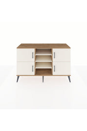 Kronos Konsol 5 Raflı 4 Kapaklı 132x59x83 - S606M034V22C