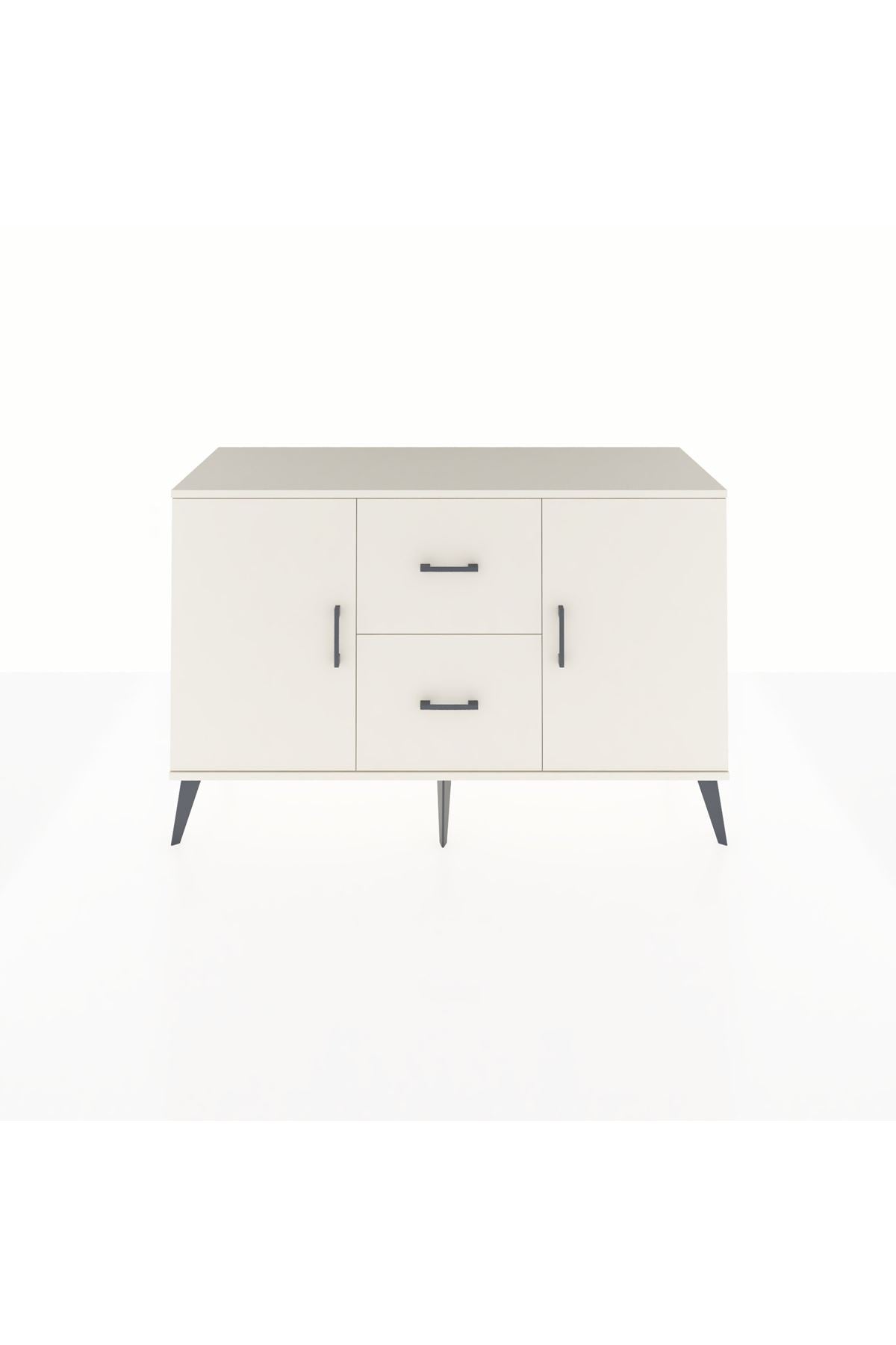 Kronos Konsol 2 Raflı 2 Çekmeceli 2 Kapaklı 132x59x83 - S606M039V04C