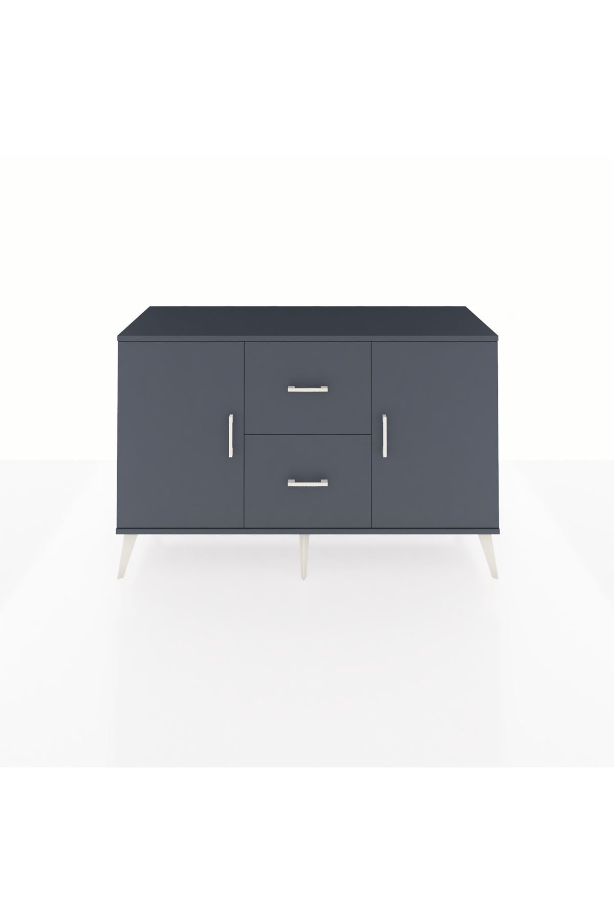 Kronos Konsol 2 Raflı 2 Çekmeceli 2 Kapaklı 132x59x83 - S606M039V17C