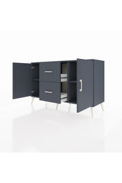 Kronos Konsol 2 Raflı 2 Çekmeceli 2 Kapaklı 132x59x83 - S606M039V17C
