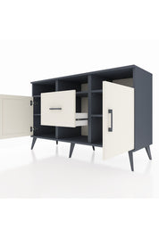 Kronos Konsol 5 Raflı Tek Çekmeceli 2 Kapaklı 132x59x83 - S606M040V13C