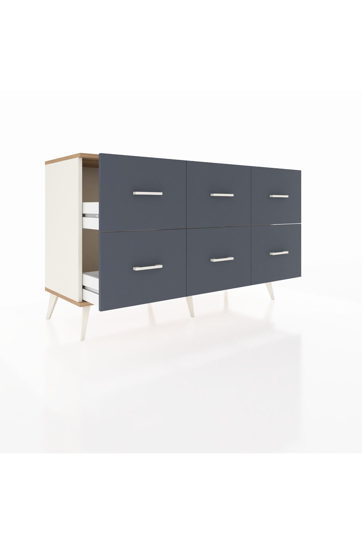 Kronos Konsol 6 Çekmeceli 132x59x83 - S606M041V02C