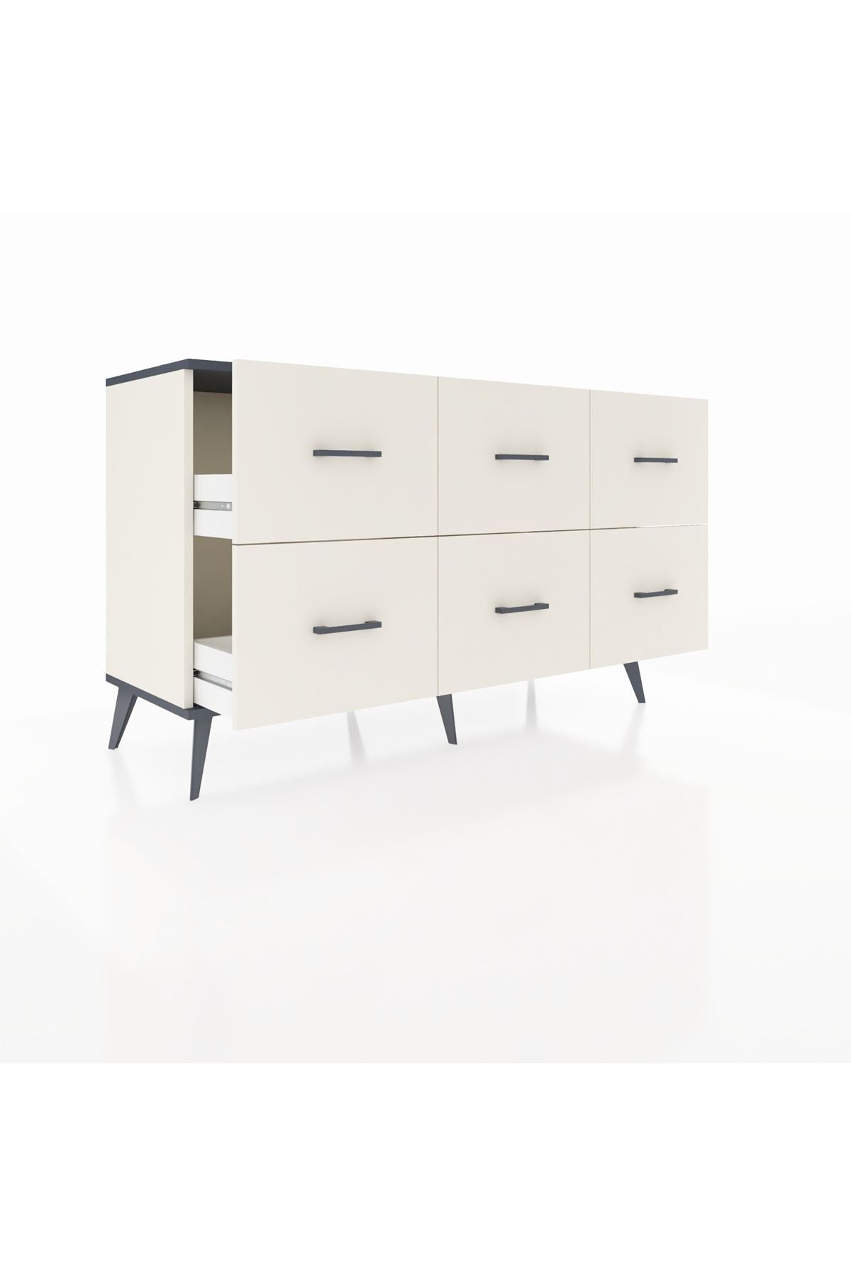 Kronos Konsol 6 Çekmeceli 132x59x83 - S606M041V07C