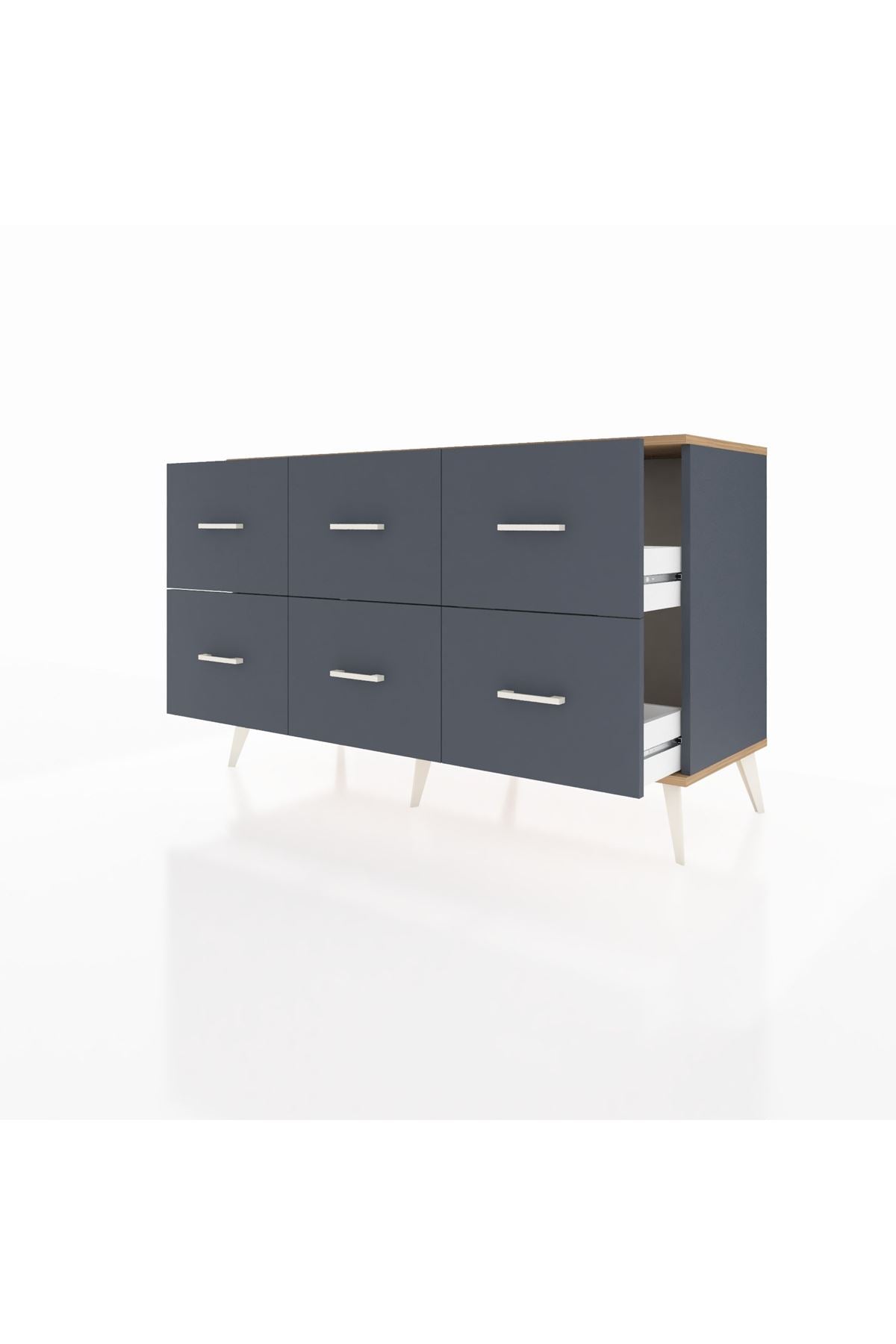 Kronos Konsol 6 Çekmeceli 132x59x83 - S606M041V11C