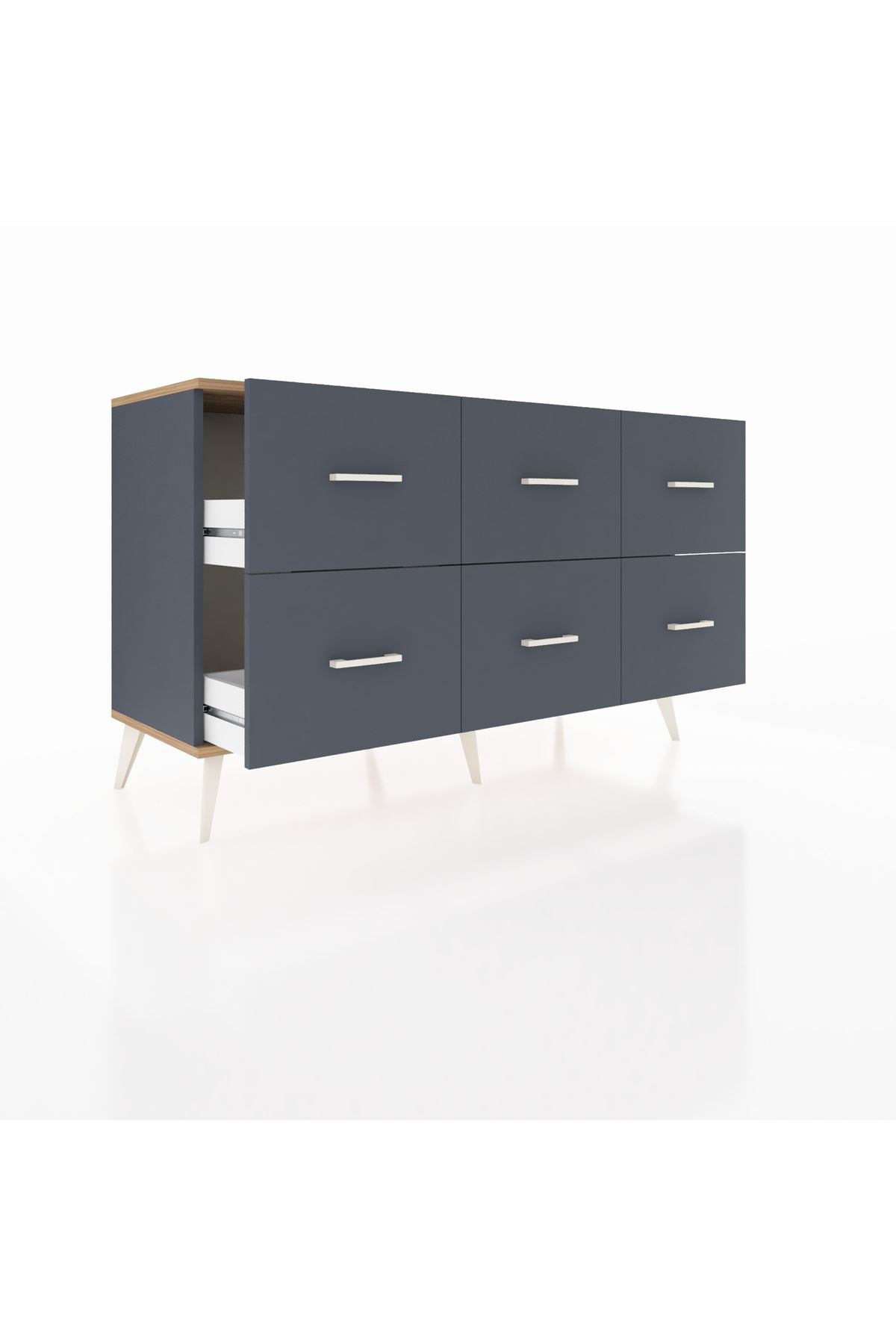 Kronos Konsol 6 Çekmeceli 132x59x83 - S606M041V11C