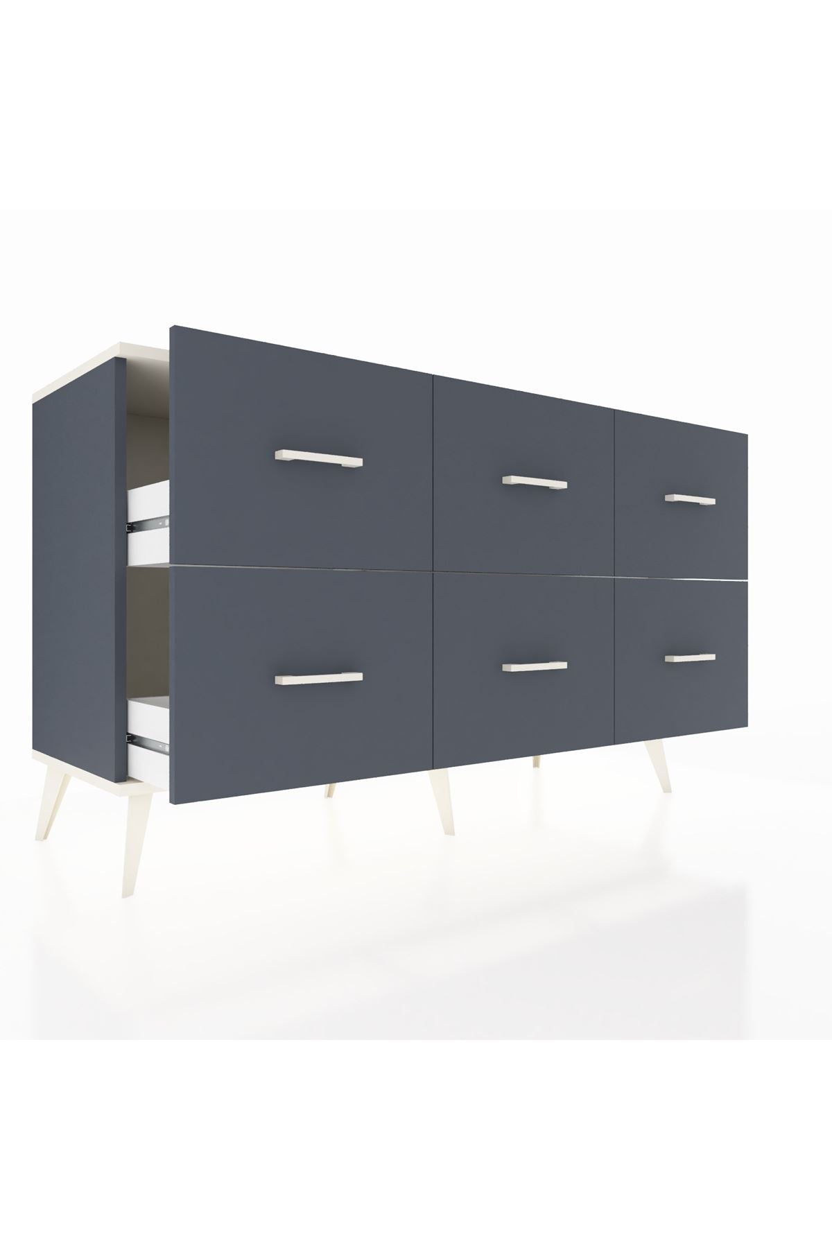 Kronos Konsol 6 Çekmeceli 132x59x83 - S606M041V14C