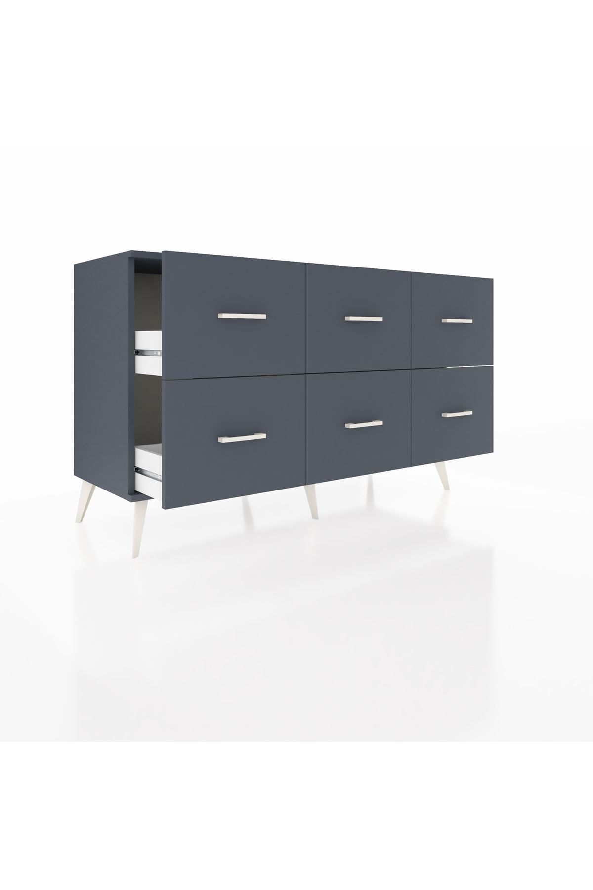 Kronos Konsol 6 Çekmeceli 132x59x83 - S606M041V17C
