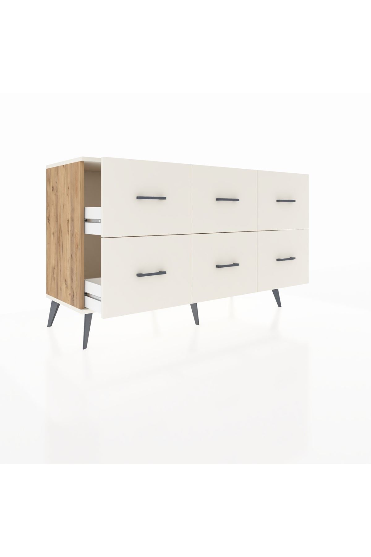 Kronos Konsol 6 Çekmeceli 132x59x83 - S606M041V22C
