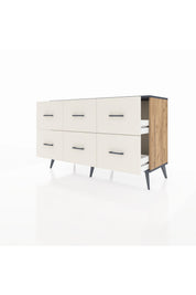 Kronos Konsol 6 Çekmeceli 132x59x83 - S606M041V25C