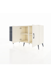Kronos Konsol 2 Raflı 3 Çekmeceli 2 Kapaklı 132x59x83 - S606M044V05C
