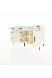 Kronos Konsol 2 Raflı 5 Çekmeceli 2 Kapaklı 132x59x83 - S606M046V04C