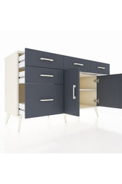 Kronos Konsol 2 Raflı 5 Çekmeceli 2 Kapaklı 132x59x83 - S606M046V08C