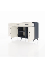 Kronos Konsol 2 Raflı 5 Çekmeceli 2 Kapaklı 132x59x83 - S606M046V13C