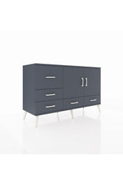 Kronos Konsol 4 Raflı 5 Çekmeceli 2 Kapaklı 132x59x83 - S606M047V17C
