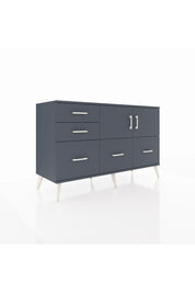 Kronos Konsol 2 Raflı 5 Çekmeceli 2 Kapaklı 132x59x83 - S606M049V17C