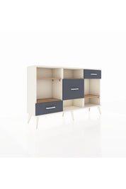 Arges Konsol 4 Raflı 3 Çekmeceli 132x30x83 - S144M001V02A