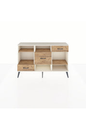Arges Konsol 4 Raflı 3 Çekmeceli 132x30x83 - S144M001V03A