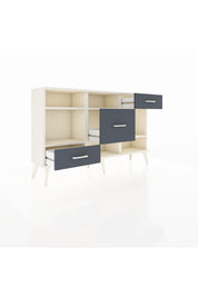 Arges Konsol 4 Raflı 3 Çekmeceli 132x30x83 - S144M001V05A