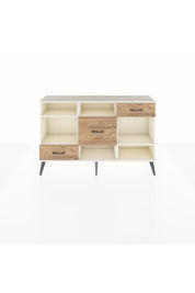 Arges Konsol 4 Raflı 3 Çekmeceli 132x30x83 - S144M001V06A