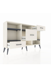 Arges Konsol 4 Raflı 3 Çekmeceli 132x30x83 - S144M001V07A
