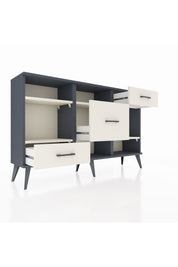 Arges Konsol 4 Raflı 3 Çekmeceli 132x30x83 - S144M001V13A