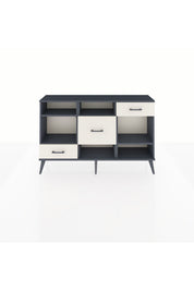 Arges Konsol 4 Raflı 3 Çekmeceli 132x30x83 - S144M001V16A